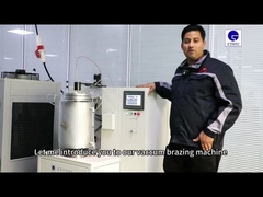 380V 3Fase 5Wire / 20KW Yüksek Sıcaklıklı Brazing için Vakum Brazing Makinesi