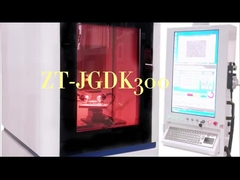 Kesinlik 2 Eksenli Fiber Lazer gravür makinesi 200 * 200 * 60mm Masa Yolculuğu 1.5-2.0rad Diverjans